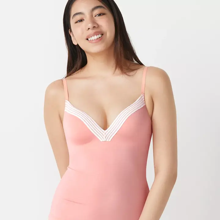 スロギー ワオ エンブレイス カップ付きキャミソール【一部カラーSALE】, , model image number 2