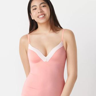 スロギー ワオ エンブレイス カップ付きキャミソール【一部カラーSALE】, , model image number 4
