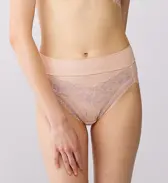 癒しのブラ631 はきこみ深めショーツ, ピンク, model image number 0