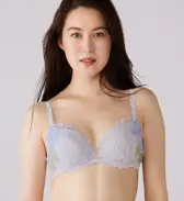 フロラーレ バイ トリンプ 519 ブラジャー1, パープル, model image number 0