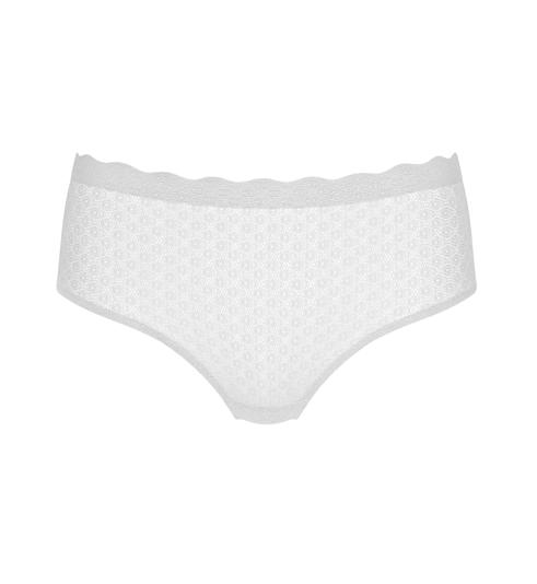 Sloggi SLOGGI ZERO FEEL LACE HIGHWAIST BRIEF - Platino - Maxi Brief