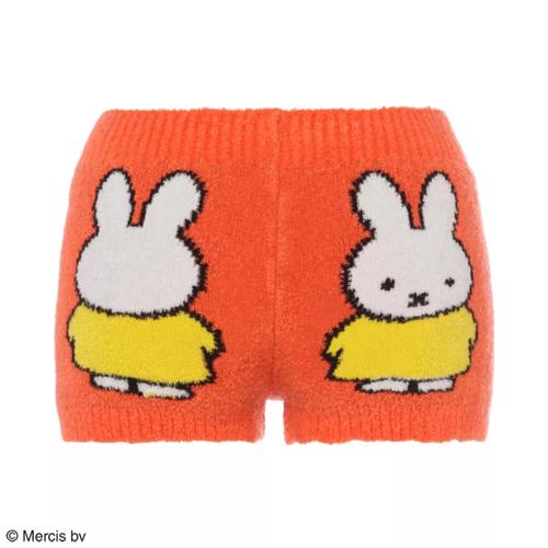 【SALE】スロギー ミッフィーコラボ あったか ニットパンツ, オレンジ, product image number 1
