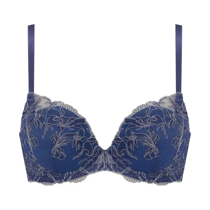 天使のブラ スリムライン 極上ライト634 ブラジャー, ブルー, product image number 0