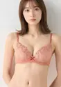 Daily Plus やわぴたワイヤーブラ ブラ＆ショーツセット　マイリトルガーデン