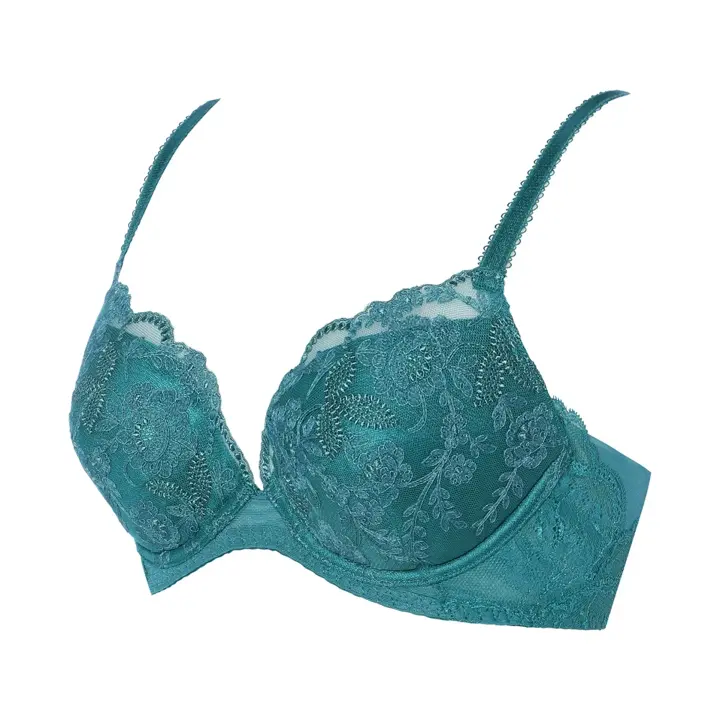 フロラーレ リュクス5012 ブラジャー(パッドなし), グリーン, product image number 2