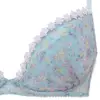 【SALE】エントリーコレクション 寄せブラ ブラ&ショーツセット（ディッツィーフローラルプリント）【WEB・一部店舗限定】, ブルー, swatch