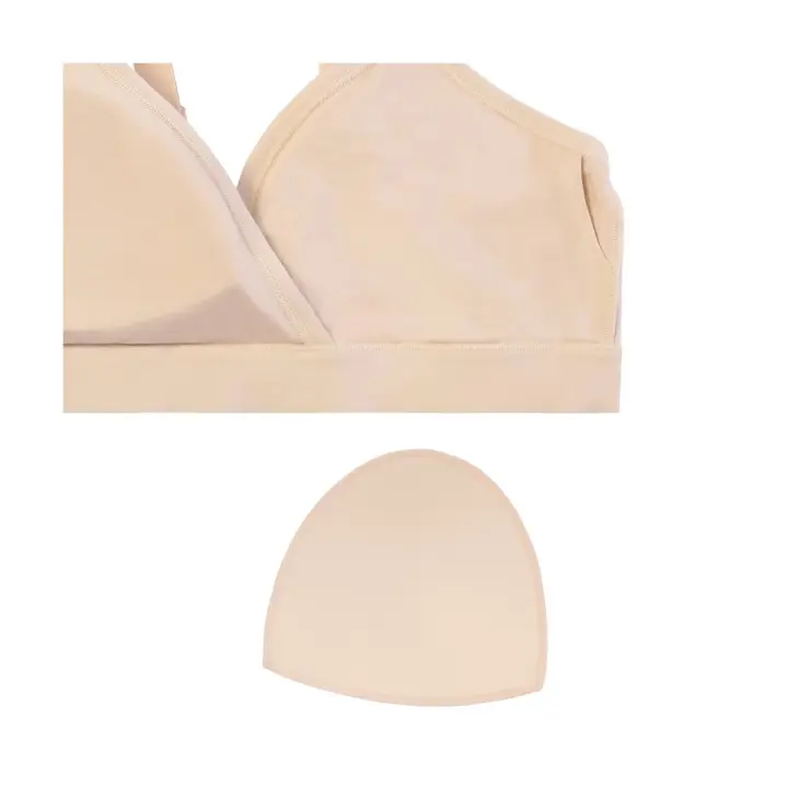 スロギー フリー オールラウンド ハーフトップブラ ラージ, ベージュ, product image number 3