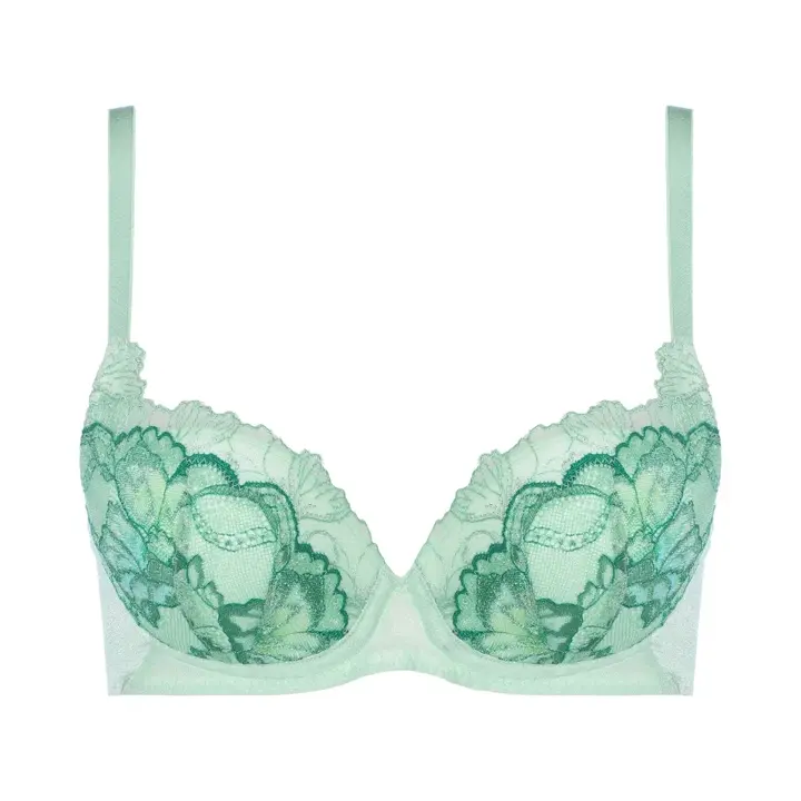 【SALE】天使のブラ 魔法のハリ感626 ブラジャー, グリーン, product image number 0