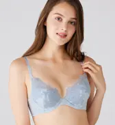 フロラーレ リュクス5010 ブラジャー(パッドなし)【一部カラーSALE】, ブルー, model