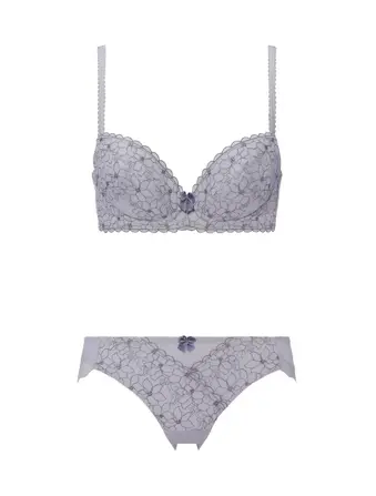 【WEB限定】トリンプ すっきりスムースブラ ブラ＆ショーツセット