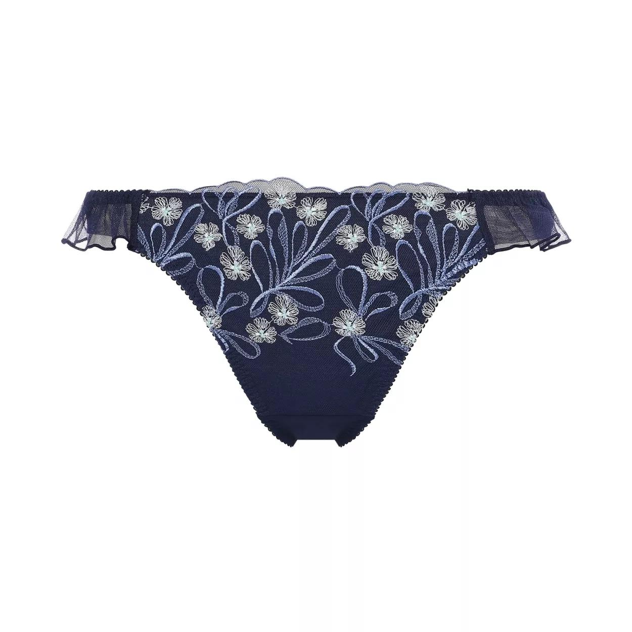 【SALE】トリンプ プレミアム ゴールドレーベル3059 ストリング, ブルー, product image number 0