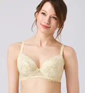 レッドレーベル バイ トリンプ0121 ブラジャー, イエロー, model image number 0