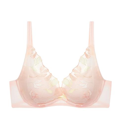 Triumph SPRING EMBROIDERY WIRED PUSH UP BRA - Fresh honey - Wired