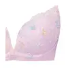 【SALE】夢みるブラ ノンワイヤー スリムライン ラブブロッサムズ, パープル, swatch