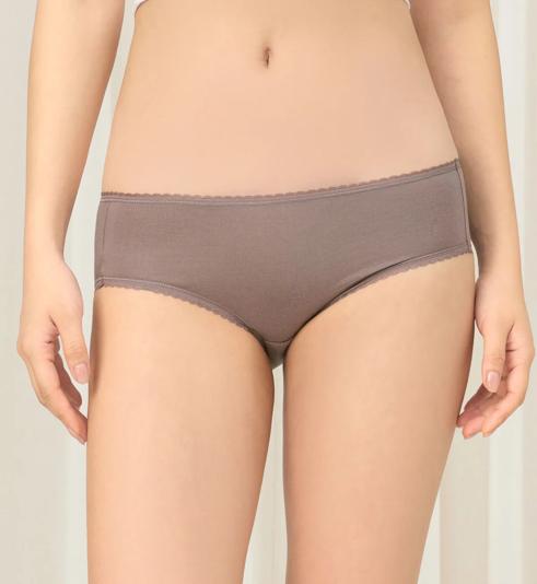 Triumph Natural TempSense Cotton Hipster - Pigeon grey - Hipster Panties