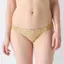 Daily AMOSTYLE 3/4カップブラ ブラ＆ショーツセット スウィートフローラ, イエロー, model image number 1