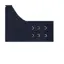 レッドレーベル バイ トリンプ0129 ブラジャー, ブルー, product image number 4
