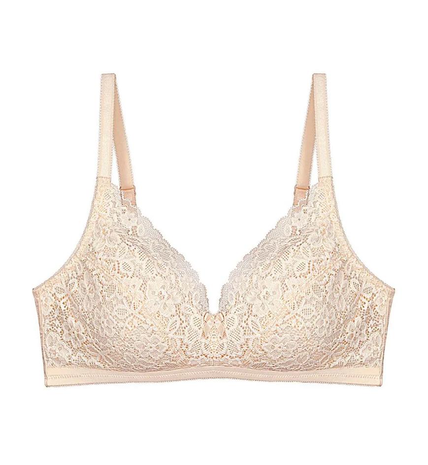 むね Simply Natural Beauty Non-Wired Padded Bra in Nude Beige | Triumph