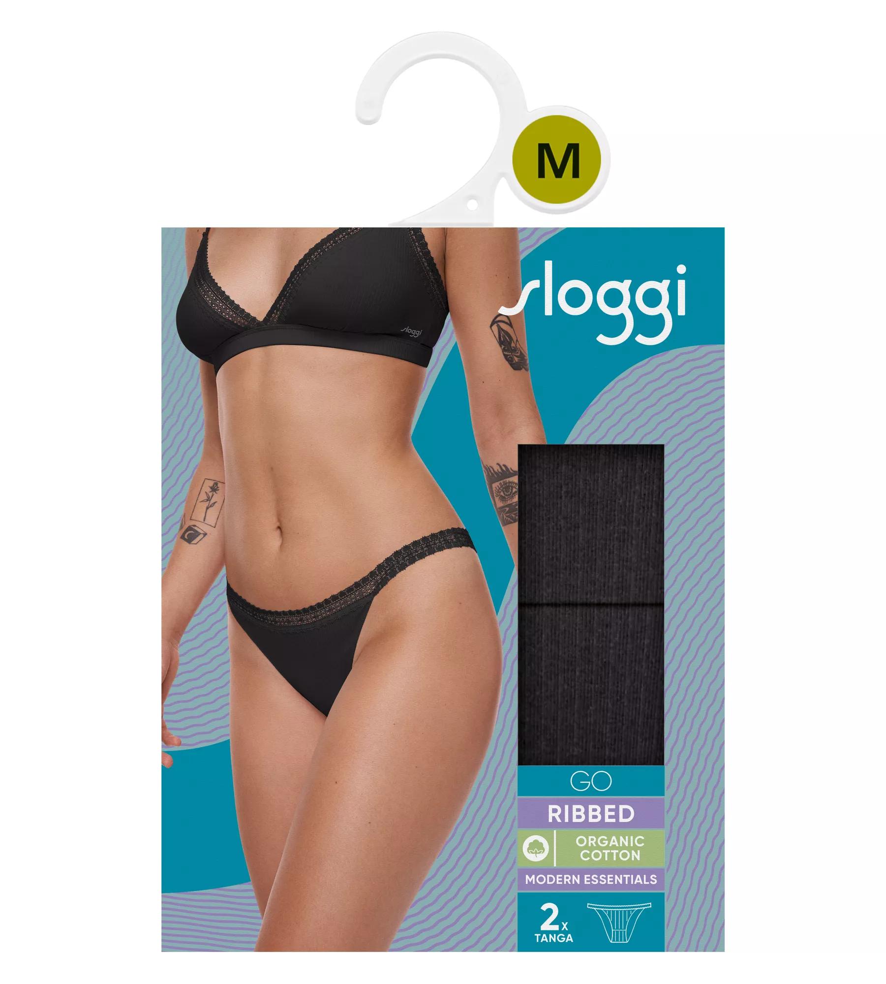 sloggi GO Ribbed H Tanga C2P Brief Image 22