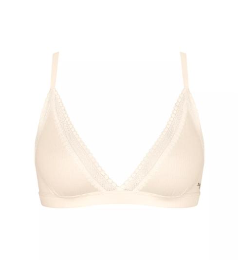 Triumph SLOGGI GO RIBBED BRALETTE - Angora - Bralette