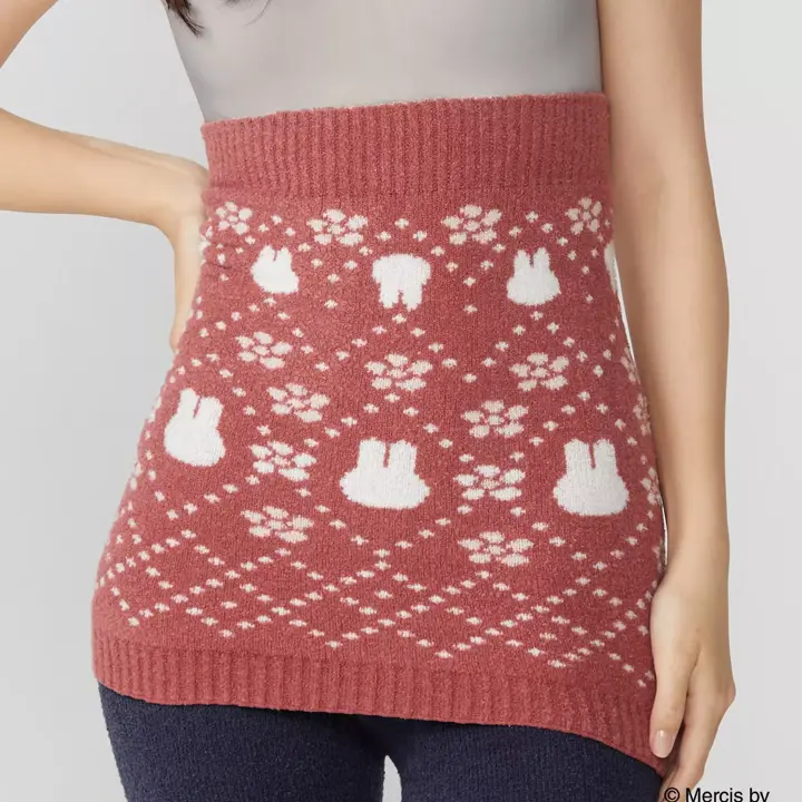 【SALE】スロギー ミッフィーコラボ あったか 腹巻, レッド, model image number 0