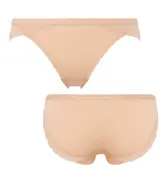 【SALE】レギュラーショーツ シグネチャースムース, ベージュ, product image number 3