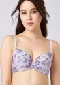 【WEB限定】美胸ソフトブラ クラッシーペタルズ ブラ＆ショーツセット