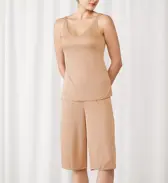 クールマックス(R)5210 キュロットペチコート, ベージュ, model image number 1