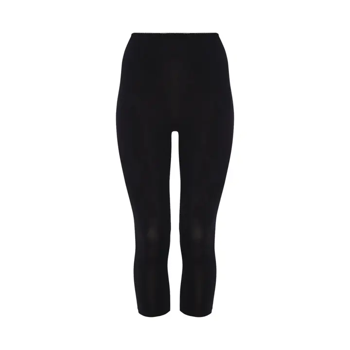 【SALE】あったか肌側綿100インナー5380 7分丈ボトム, ブラック, product image number 0