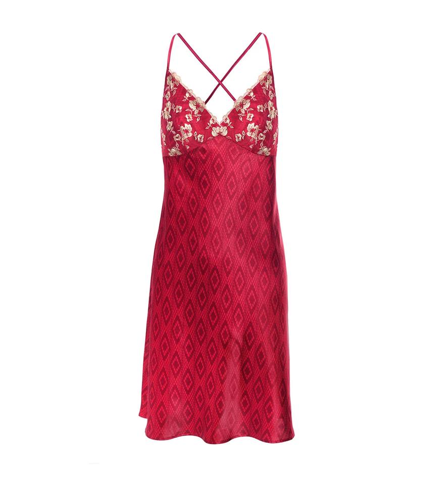 [Honkyo] Concert Supply Rose Slip Dress /追跡付 HONKYO】 Concert Supply Rose Slip Dress