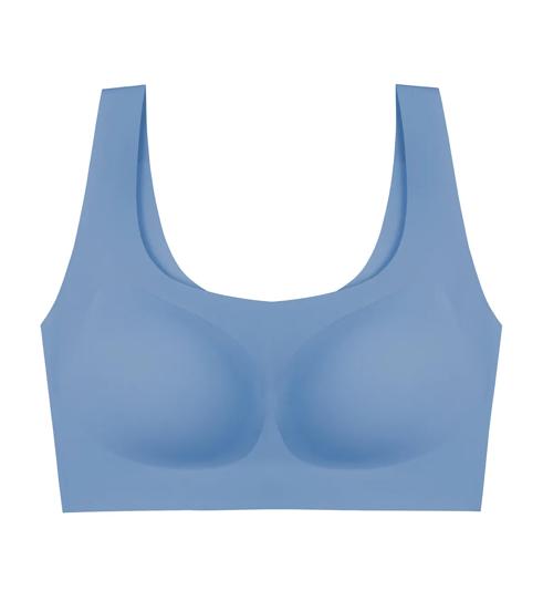 Triumph Áo top sloggi Zero Feel 2.0 Mút Mỏng Tháo Rời - Chambray - Không gọng
