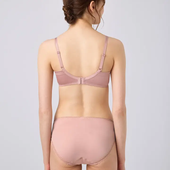 スマート バランス622 ノンワイヤーブラジャー, ピンク, model image number 3