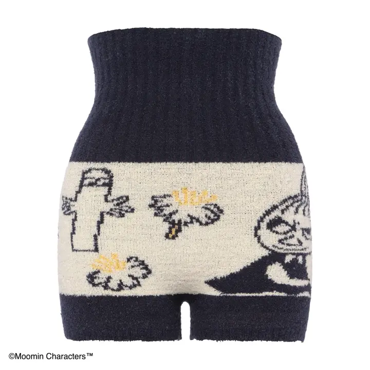 スロギーG073 ムーミン ハラマキ付きニットパンツ, ブルー, product image number 0