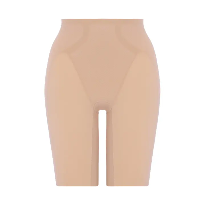 秘めわざ639 ロングガードル, ベージュ, product image number 0