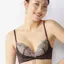 【SALE】夢みるブラ(R) ノンワイヤー スリムライン ノンワイヤーブラジャー ダンシングリリー, ブラウン, model image number 0