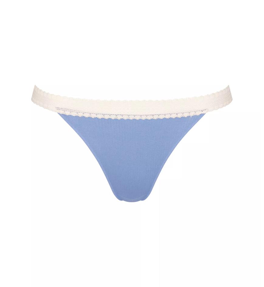Sloggi SLOGGI GO RIBBED TANGA TWIN PACK - Riviera - Bikini