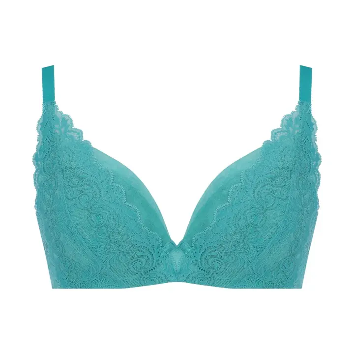 トリンプ プレミアム ゴールドレーベル4000 ブラジャー(パッドなし)【一部カラーSALE】, グリーン, product image number 0