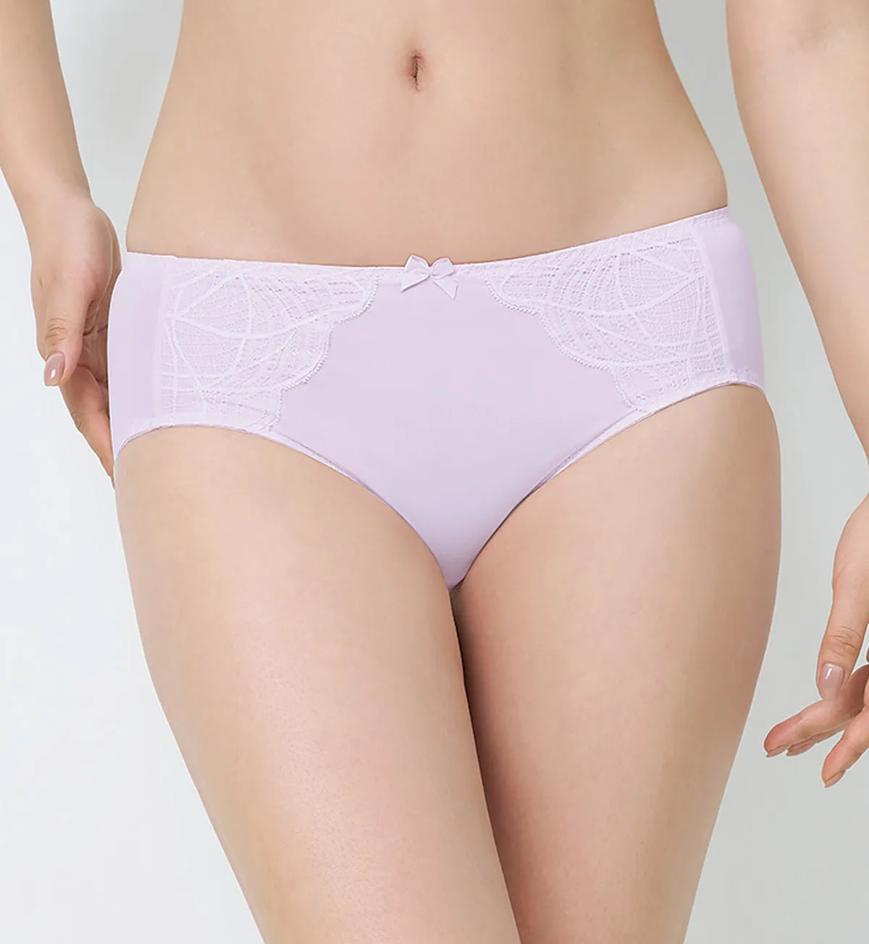 Triumph Young Simply Sculpt Blossom 系列平腳內褲 - Soft lavender - 平腳內褲