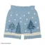 スロギーG073 ムーミン 1分丈ニットパンツ, ブルー, product image number 2