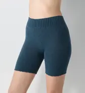 スロギー ホイップタッチ 3分丈ニットパンツ【一部カラーSALE】, , model image number 2