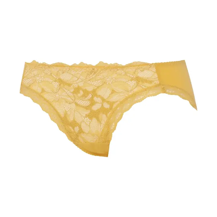 優々ブラ640 レギュラーショーツ【一部カラーSALE】, イエロー, product image number 2