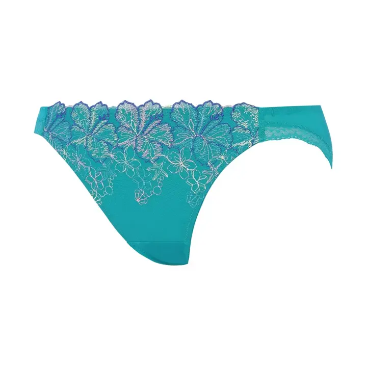 【SALE】レギュラーショーツ 世界の絶景, グリーン, product image number 2