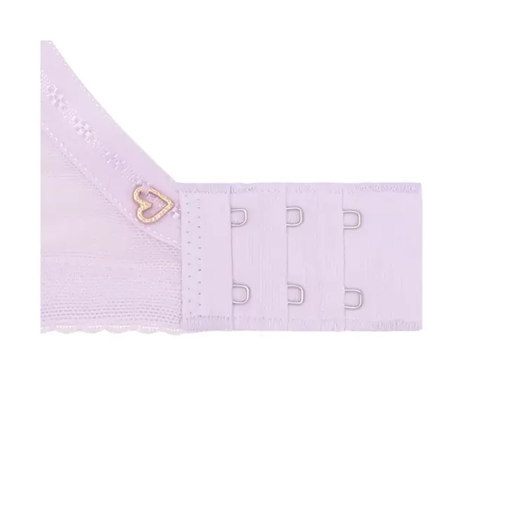 【SALE】小さく包み込むブラ ブラジャー(パッドなし) シャインオブクリスタル, パープル, product image number 4
