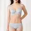 【SALE】恋するブラ(R)593 ブラジャー, ブルー, model image number 1