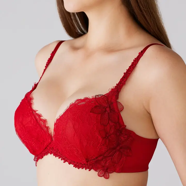 フロラーレ バイ トリンプ519 ブラジャー2, レッド, model image number 4