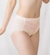 【SALE】恋するブラ613 はきこみ深めショーツ, ホワイト, model image number 0