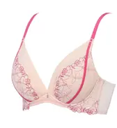 【SALE】チャーミングラマー(R) スリムライン DeepV ブラジャー ハンサムローズ, ベージュ, product image number 2