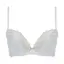 きゅっと寄せブラ ブラジャー レイヤードペタル, ブルー, product image number 0