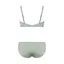 Daily AMOSTYLE 寄せブラ プチプラ ブラ＆ショーツセット クラシックフラワー, グリーン, product image number 2