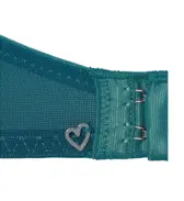 【SALE】チャーミングラマー ノンワイヤー ブラジャー サマーシアー, グリーン, product image number 1